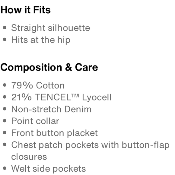 Levi Authentic Demi Jean Jacket(NWT) - Picture 6 of 6